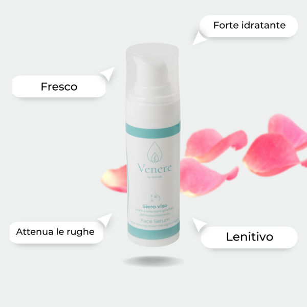 Siero viso con acido ialuronico per tutti i tipi di pelle